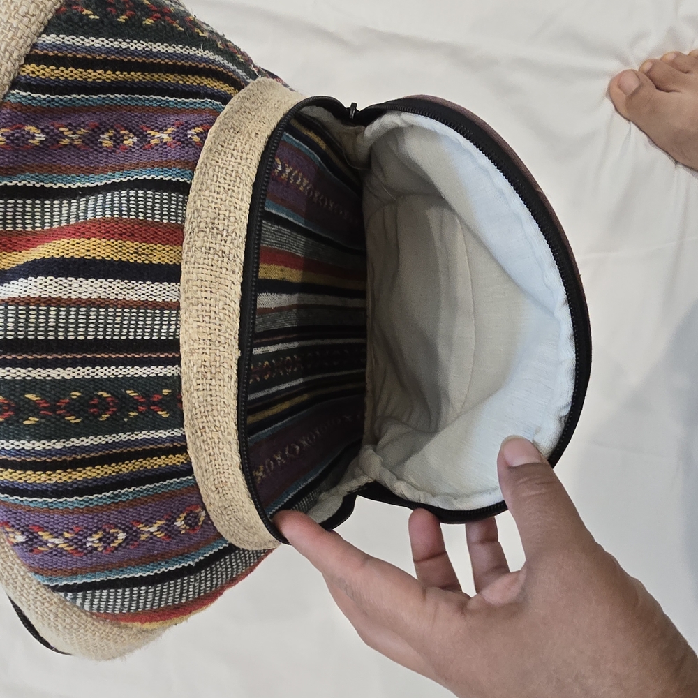 Hand Crafted Multicolor Backpack - image 4